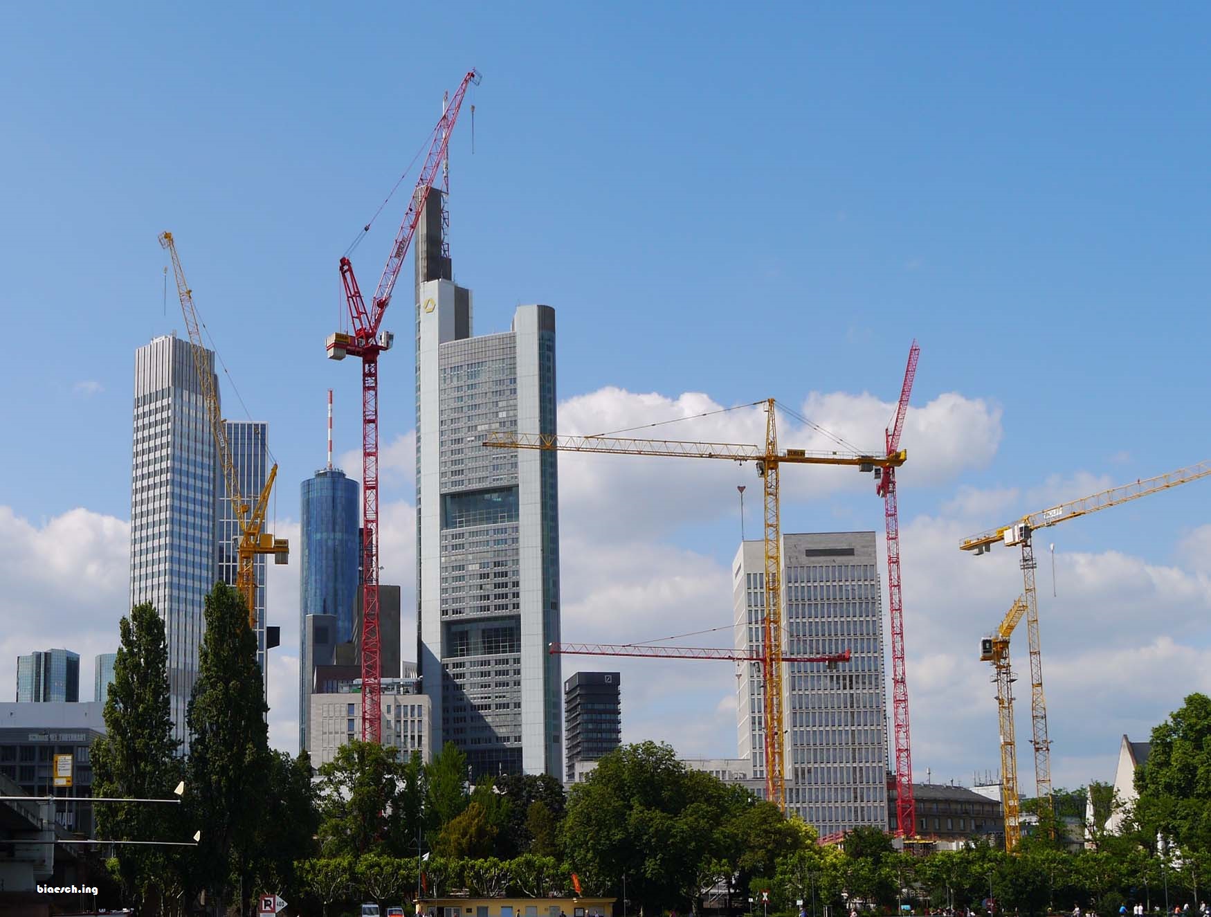 Biaesch.Ingenieure Frankfurt Skyline